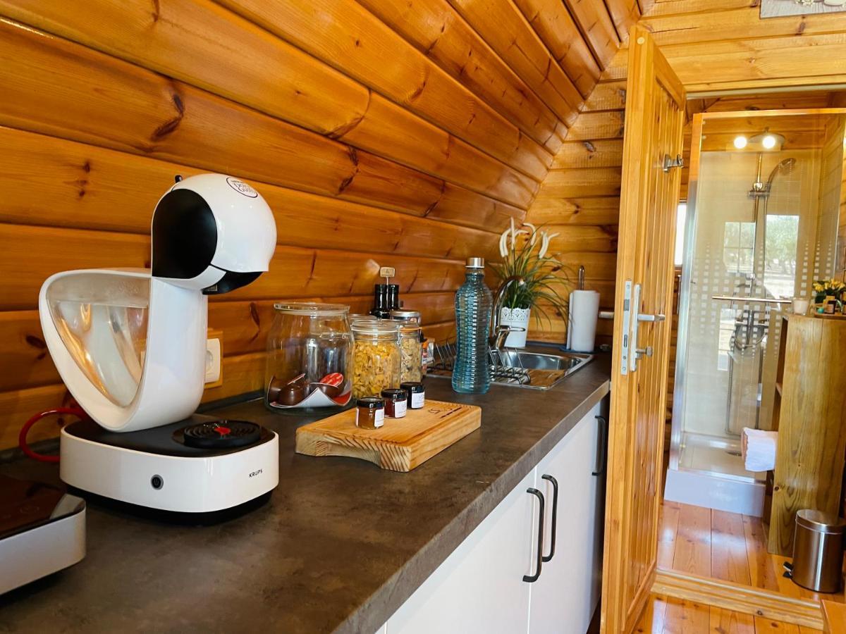 Gasthaus Glamping Turquesa, Feel And Relax In A Wood House Corredoura Exterior foto