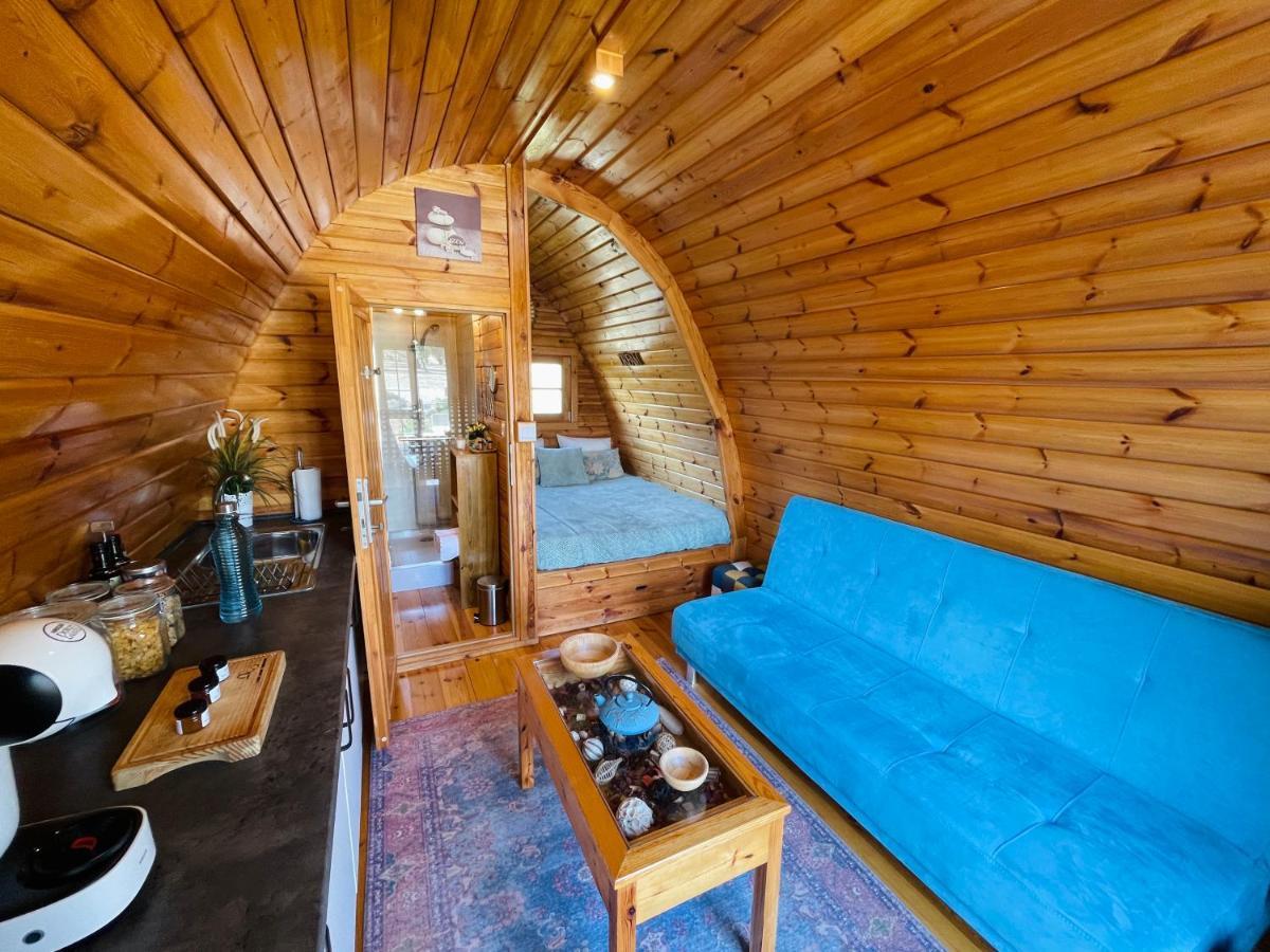 Gasthaus Glamping Turquesa, Feel And Relax In A Wood House Corredoura Exterior foto
