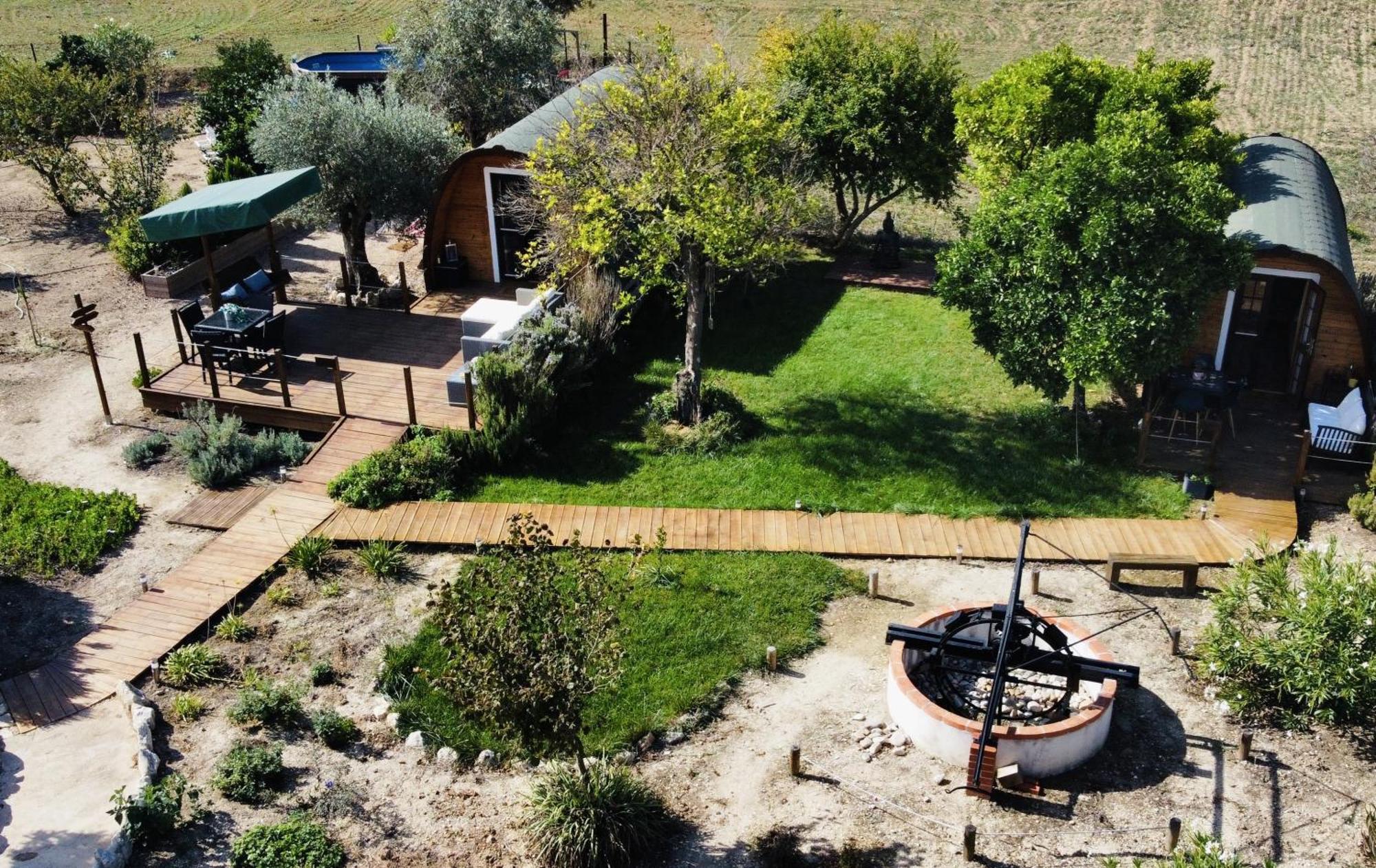 Gasthaus Glamping Turquesa, Feel And Relax In A Wood House Corredoura Exterior foto